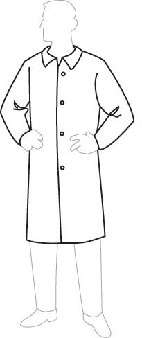 Liberty Glove Inc Liberty Glove PermaGard Lab Coats 183002XL - 30.0 Each