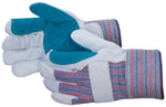 Liberty Glove Inc Shoulder Green Jointed Double-Palm Leather Gloves 3581Q - 72.0 Pair