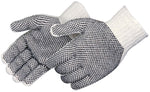 Liberty Glove Natural Cotton 2-Sided Dot Knit Gloves - P4715Q - 300 Pair - MDL-LGAP4715Q