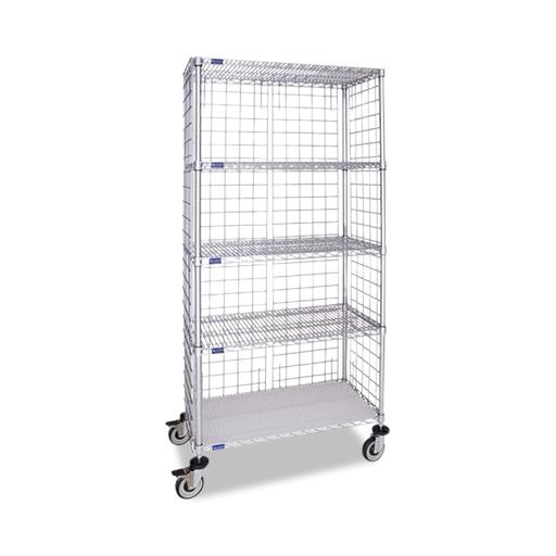 LogiQuip Mobile Wire Carts - MEB456CH-5-CL - 1 Each - MDL-LGQMEB456CH5C