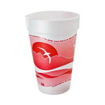 DART CONTAINER CORPORATION J Cup Insulated Foam Cups 16J16H 1000 Each - MDL-LGSDCC16J16H