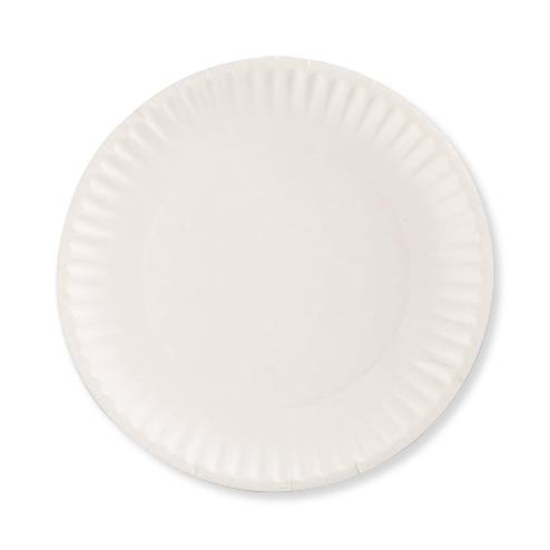 Ajm Packaging by Plates, Paper, 9" Diameter, White - AJMPP9GRAWH - 1200 Each