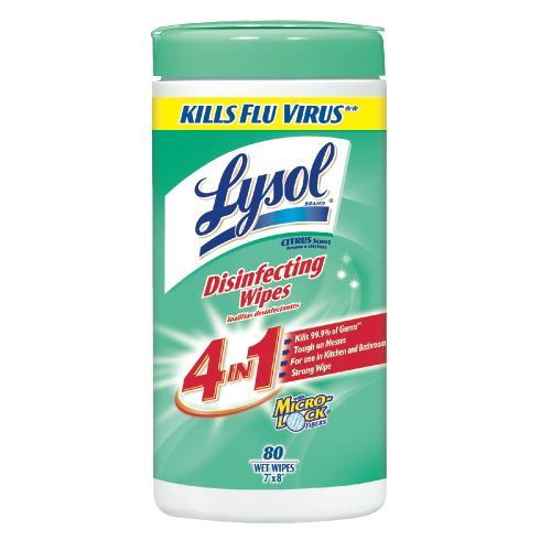 Lysol Multi-Surface Disinfecting Wipes - REC77182 - 6 Each - MDL-LGSREC77182