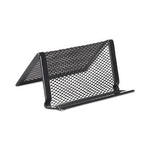 Universal Office Products Mesh Metal Business Card Holder UNV20005 - 1.0 Each - MDL-LGSUNV20005