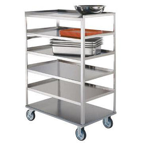 Medium-Duty Stainless Steel 6-Shelf Cart - 433 - 1 Each - MDL-LKS433