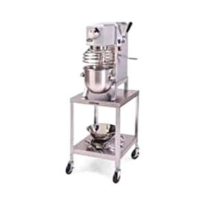 Lakeside Mobile Mixer and Machine Stand Stainless Steel Cart with Shelf, 21" x 25" x 21" - 715 - 1 Each