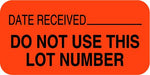 Labels for General Laboratory - LL929 - 1 Roll - MDL-LL929