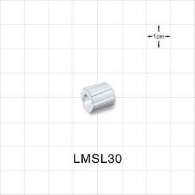 Fixed Lock Ring, White, 100/Bag -  - LMSL30