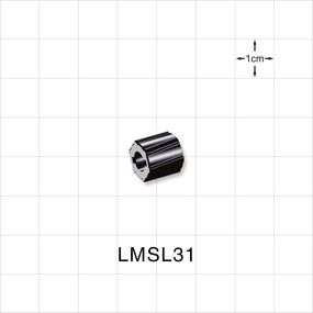 Fixed Lock Ring, Black, 100/Bag -  - LMSL31