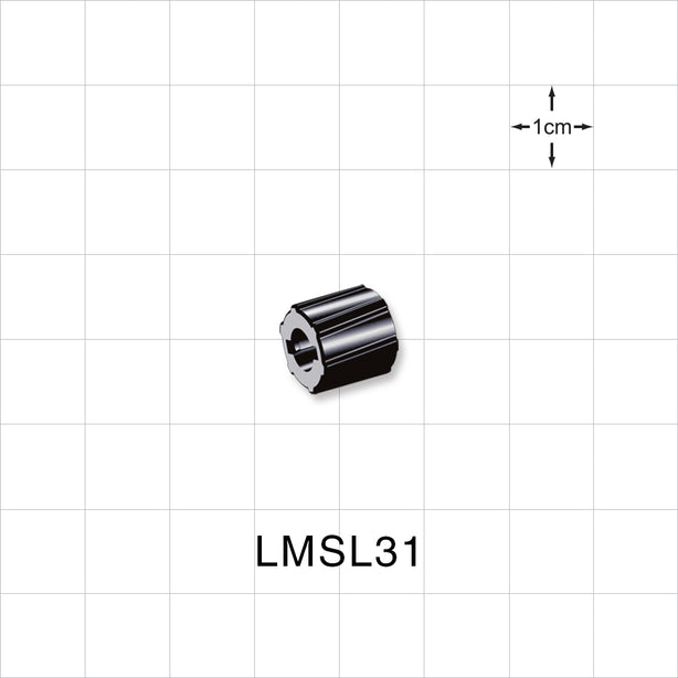Fixed Lock Ring, Black, 100/Bag -  - LMSL31