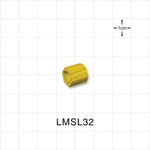 Fixed Lock Ring, Yellow, 100/Bag -  - LMSL32