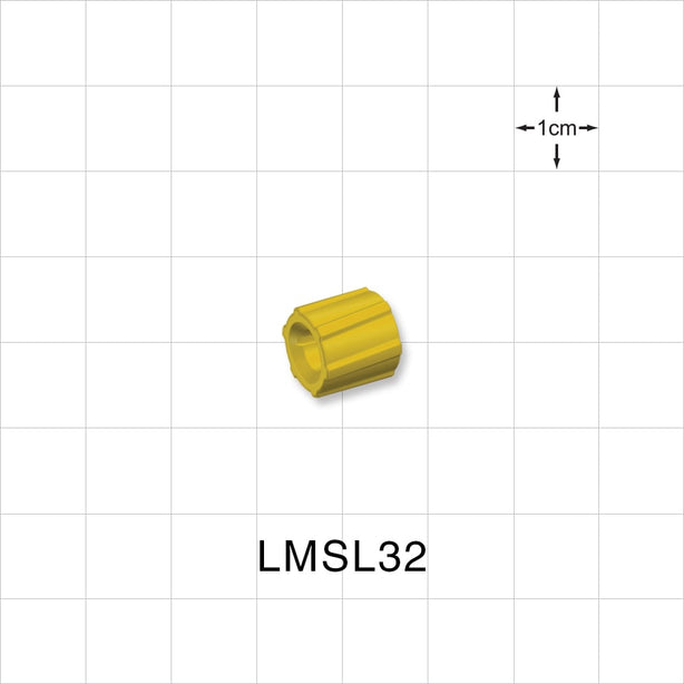 Fixed Lock Ring, Yellow, 100/Bag -  - LMSL32