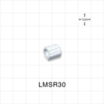 Spin Lock Ring, White, 100/Bag -  - LMSR30