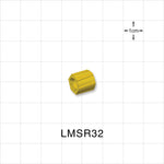 Spin Lock Ring, Yellow, 100/Bag -  - LMSR32