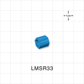 Spin Lock Ring, Blue, 100/Bag -  - LMSR33