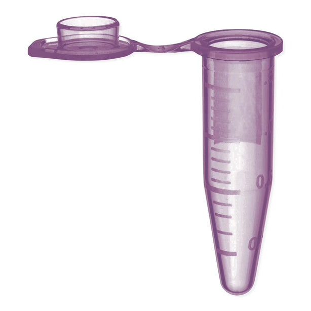 LABCON NORTH AMERICA SuperClear Microcentrifuge with Attached Caps TUBE,MCT,1.7ML,PP,W/CAP,NS,PURPLE,50 - 3012-876-000 - 5000 Each
