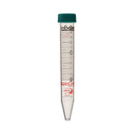 LABCON NORTH AMERICA 50 SuperClear Centrifuge Tube, Polypropylene, Sterile, Individually Wrapped, 15 mL - 3131-165-008 - 100 Each