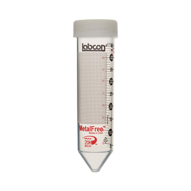 MetalFree Centrifuge Tube, Sterile, Flat Cap, 50mL, Bag - 3184-345-001 - 500 Each