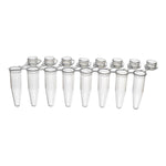 PurePlus 0.2mL 8-Well Individual-Hinge Bubble Cap PCR Strips - 3925-550-000 - 1200 Each - MDL-LNA3925550000