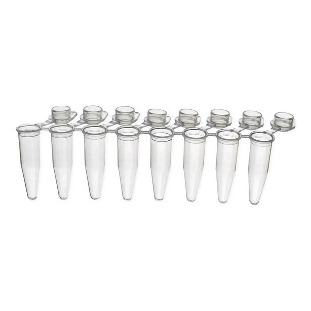 PurePlus 0.2mL 8-Well Individual-Hinge Bubble Cap PCR Strips - 3925-550-000 - 1200 Each - MDL-LNA3925550000