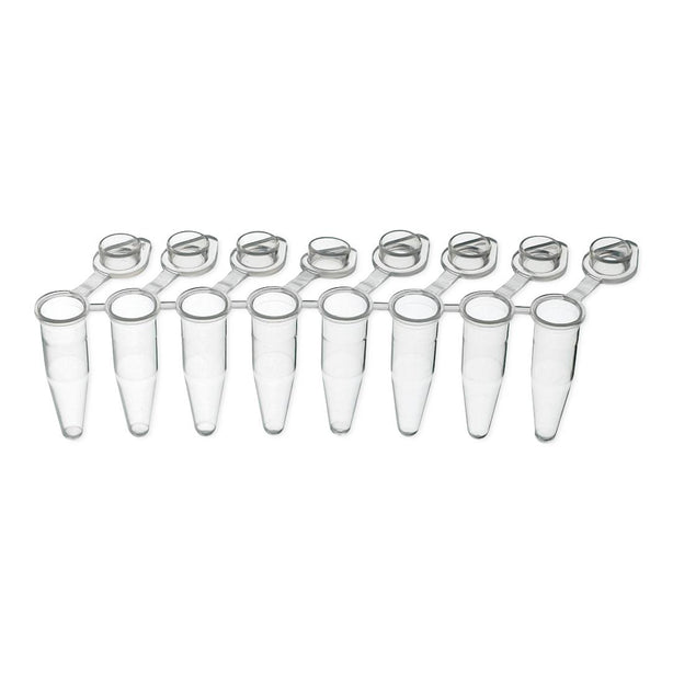 Labcon North America PurePlus 8-Well PCR Tube Strip with Attached Flat Caps 3927-550-000 1200.0 Each-MDL-LNA3927550000