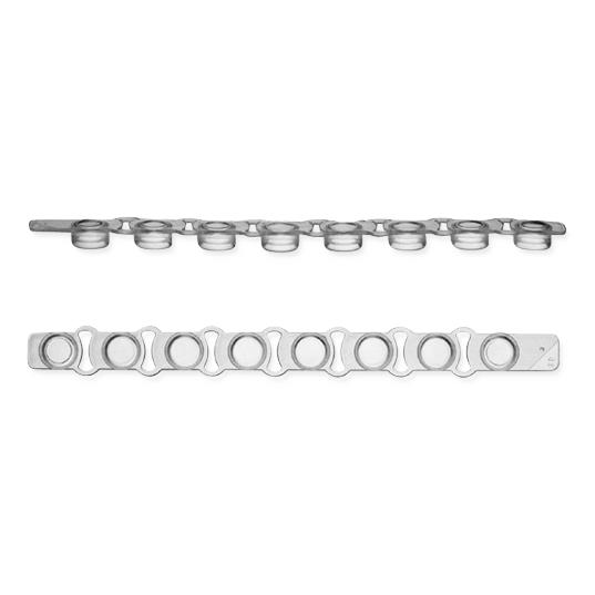 Labcon North America Bubble for 0.2mL PCR Cap, 12 Strip, F/0.2ML Tube, Pp, Nat - 3952-540-000 - 800 Each
