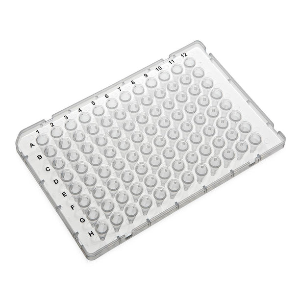 Labcon North America PurePlus for ABI Fast Thermocyclers Natural 96-Well 0.2 mL Nonskirted PCR Plate - 3961-520-000 - 100 Each