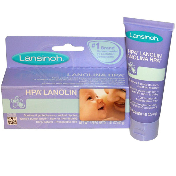 Lansinoh Laboratory Lanolin Nipple Cream, Breastfeeding, 1.5 oz. - 10020 - 24 Each