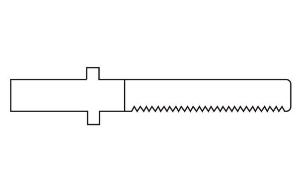 Conmed Sternum Saw Blades - 5059-235 - 5 Each - MDL-LNV5059235