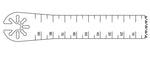 Conmed Large Bone Knee Blades - 5071-120 - 5 Each - MDL-LNV5071120