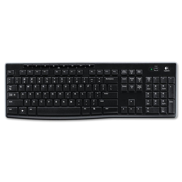 Logitech Inc K270 Wireless Keyboard 920-003051 1.0 Each-MDL-LOG920003051