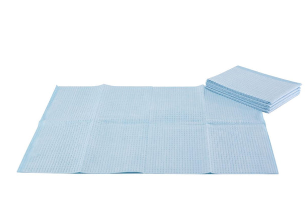 TIDI Durawick Towel, Blue, 13" x 18" - 983914 - 100 Each