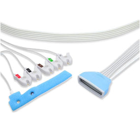 Cables And Sensors, LLC Cables and Sensors Disposable ECG Leadwires LPTSN5-90DP0 - 10.0 Each