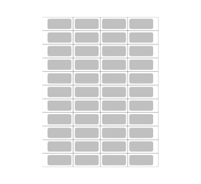 Centurion Centurion Laser Sheet Piggyback Label LSL164A - 10032.0 Each