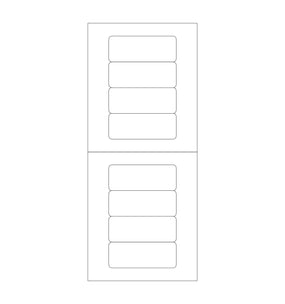 Centurion Centurion Laser Sheet Chart Labels LSL179 - 8.0 Pack