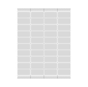 Centurion Labels: Piggyback Label Laser Sheet, 2