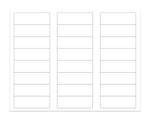 Centurion Centurion Laser Sheet Chart Labels LSL273 - 10.0 Pack