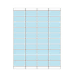 Centurion Centurion Laser Sheet Piggyback Label LSL27LB - 4.0 Pack