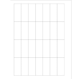 Centurion Centurion Laser Sheet Chart Labels LSL287 - 1000.0 Each