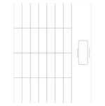 Centurion Labels: Piggyback Label Laser Sheet, 8-/12" x 11", Full with WB Label LSL379 - 1000.0 Each