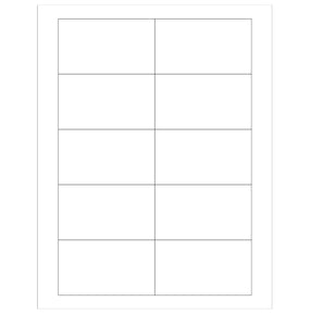 Centurion Labels: Integrated Laser Sheet Form Label, 3-1/2