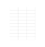 Centurion Centurion Laser Sheet Chart Labels LSL587 - 1000.0 Each