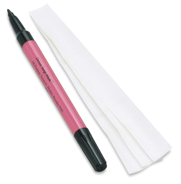 Cardinal Devon Utility Surgical-Mark Marker with 9 Labels - 31145884 - 25 Each