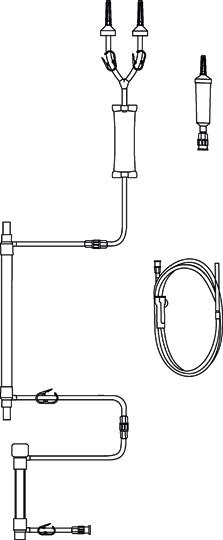 Level I Irrigation Set, Smiths Medical - IR-600 - 10 Each