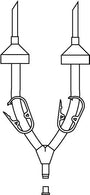 Smiths Medical Trach T Adapters - IR-6 - 1 Each - MDL-LVLIR6H