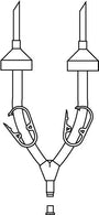 SMITHS MEDICAL Smiths Medical Trach T Adapters IR-6 20 Each - MDL-LVLIR6