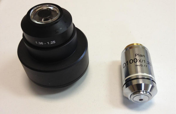 Lw Scientific Objectives for Microscope I4O-100X-DFOL 100X Darkfield Objective-Infinity I4 - MDL-LWCI4O100XDFO - 1 Each