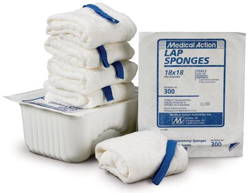 Owens & Minor Inc Owens & Minor Sterile Laparotomy Sponges 307 - 100.0 Each