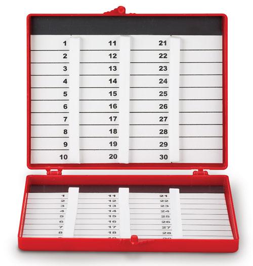 Owens & Minor Foam Strip Needle Counters - 5100 - 64 Each - MDL-M-A5100