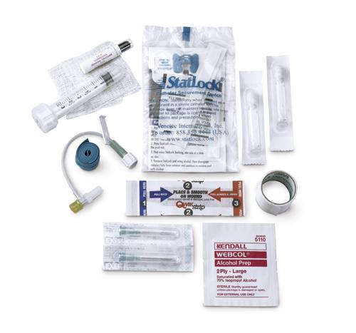 Owens Minor and IV Start Kits Venipuncture Tray with Safe-T Shield, Sterile - 61516 - 50 Each